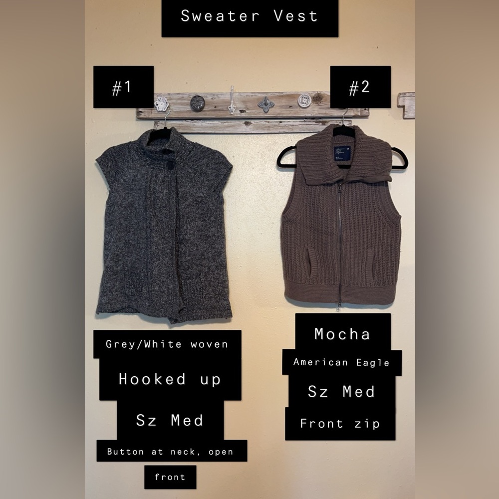 Women’s sweater vests